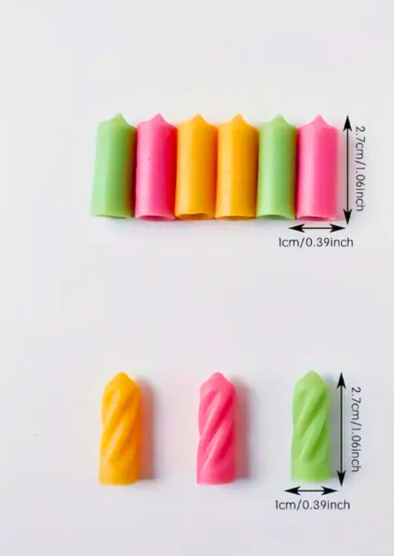 Mini Decor Candles Pac of 10