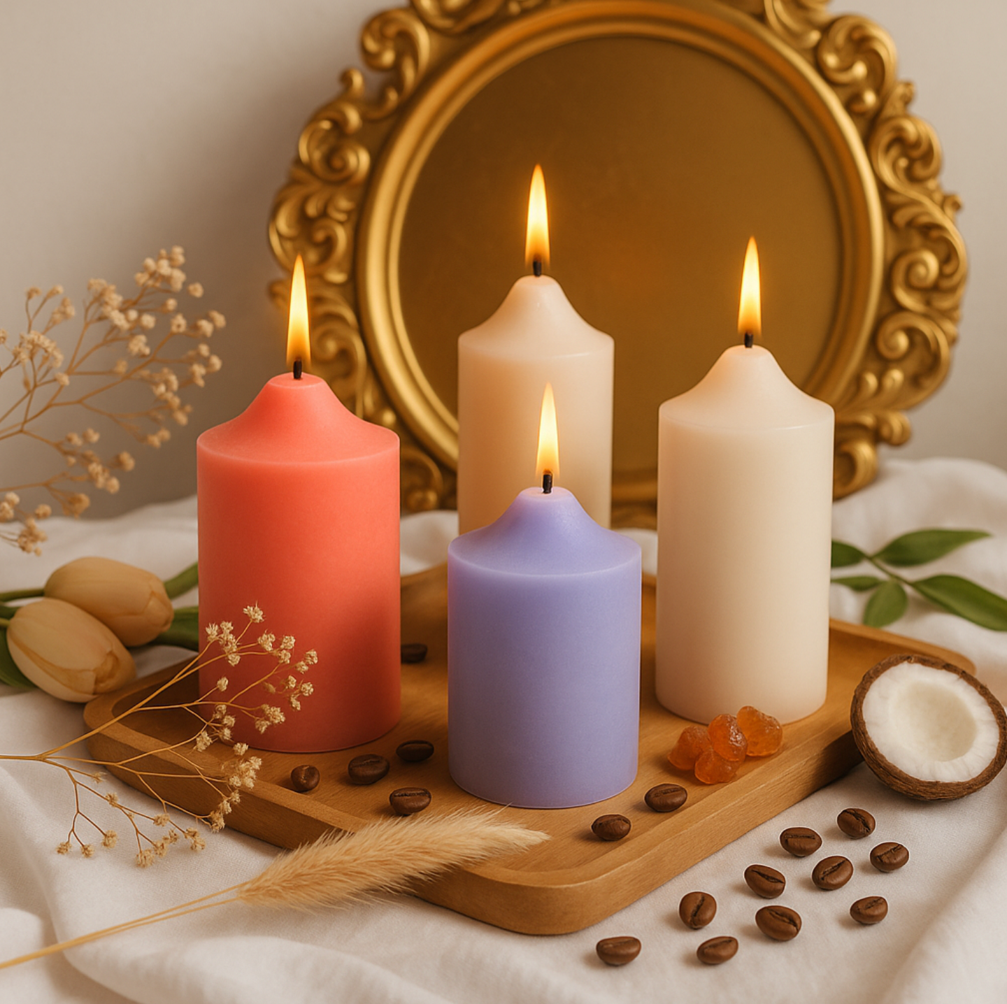 Pillar Candle - Unscented