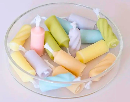 Mini Decor Candles Pac of 10